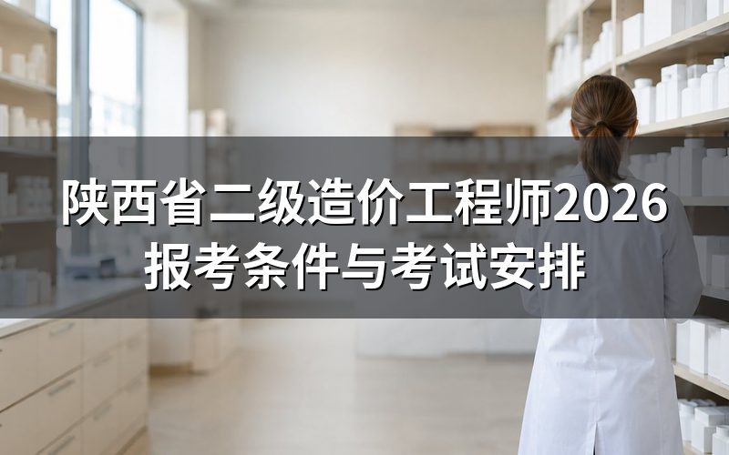 陕西二级造价工程师报名查询入口与当前状态