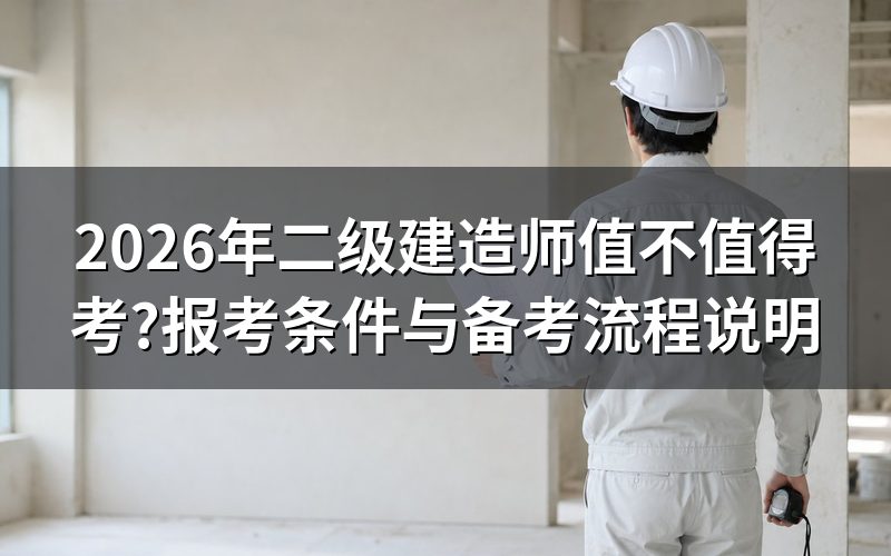 二级建造师到底是一种什么证书?