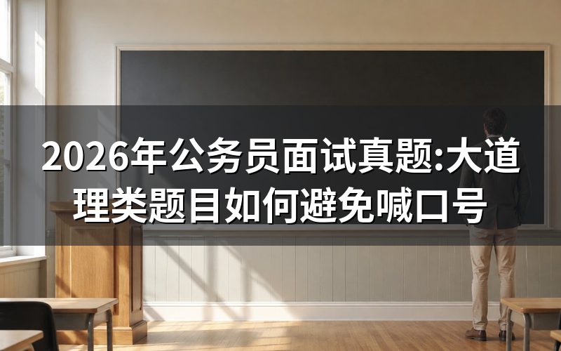 公务员面试中的”结构化面试”是什么类型的考试形式?