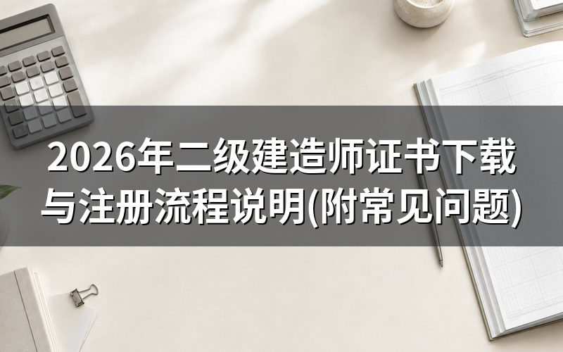 二级建造师电子证书去哪里查询和下载?