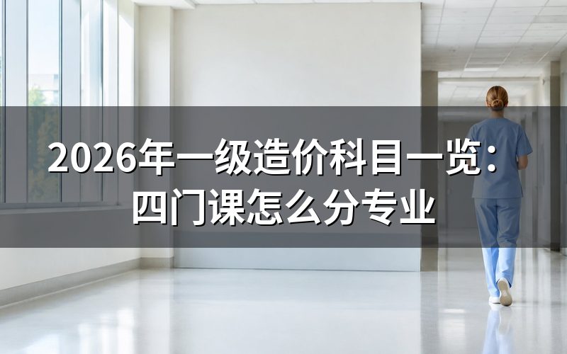 今天查中国人事考试网,一级造价科目显示什么