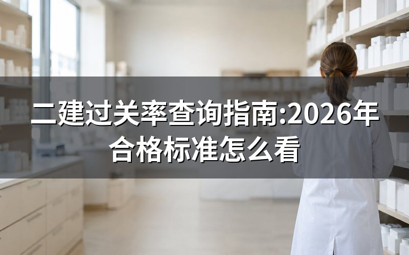 查二建过关率,官网上能看到什么