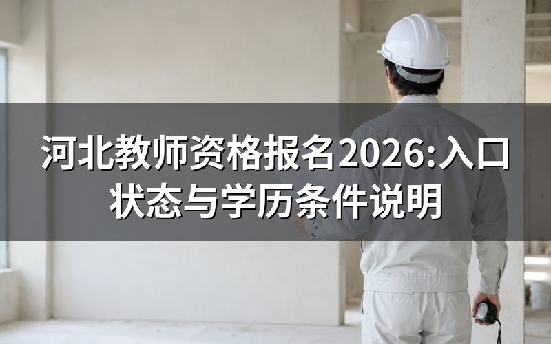河北教师资格报名现在开着还是关着
