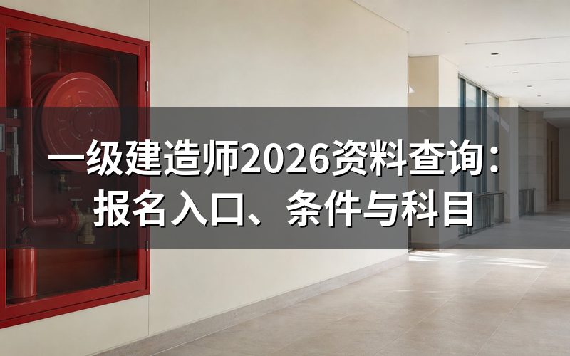 一级建造师资料去哪查:报名状态先看这个