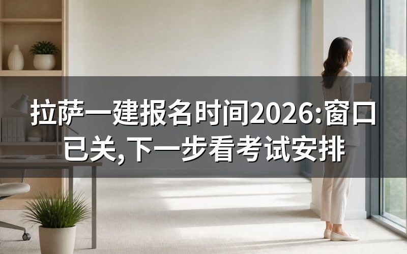 打开中国人事考试网,查拉萨一建报名时间进度