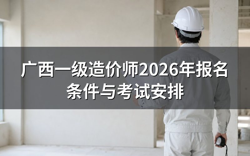 广西一级造价师现在还能查到报名入口吗