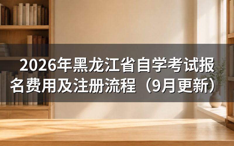 黑龙江省自学考试报名费用怎么交