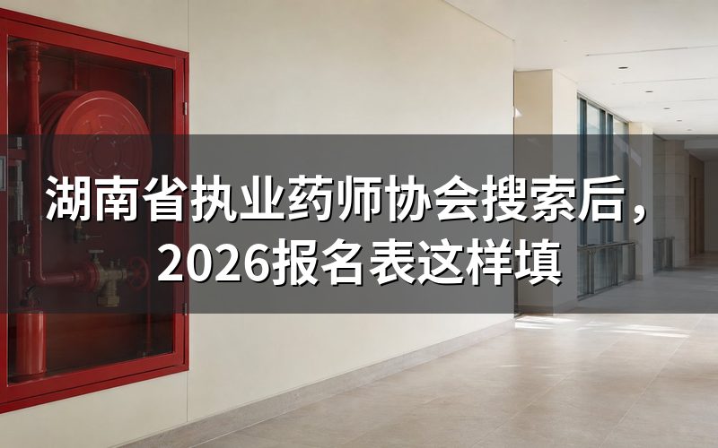 湖南执业药师协会与报名入口怎么区分