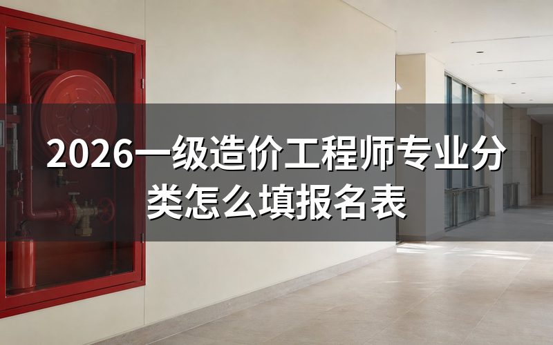 一级造价工程师专业有哪些,看报名表专业栏