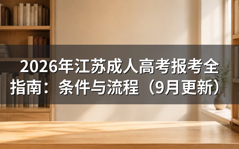 江苏成人高考报考条件怎么核对