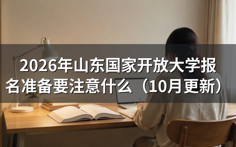 山东国家开放大学报名准备先确认哪种路径