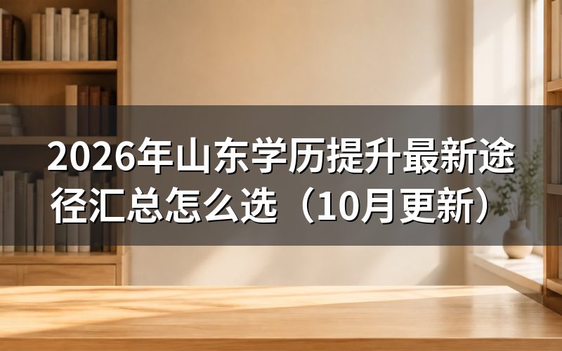 山东学历提升官方最新途径汇总怎么查