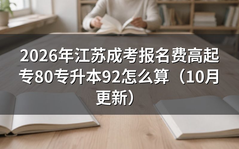 江苏成考报名费高起本比高起专多多少