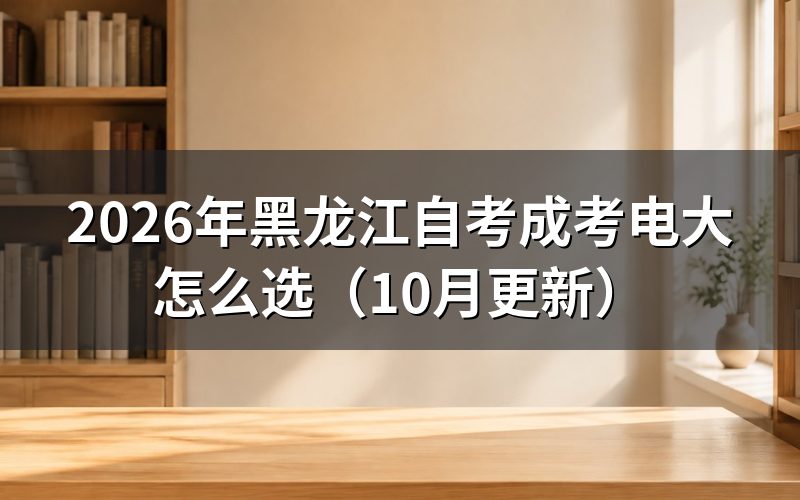 黑龙江自考成考电大户籍和报名材料有什么不同