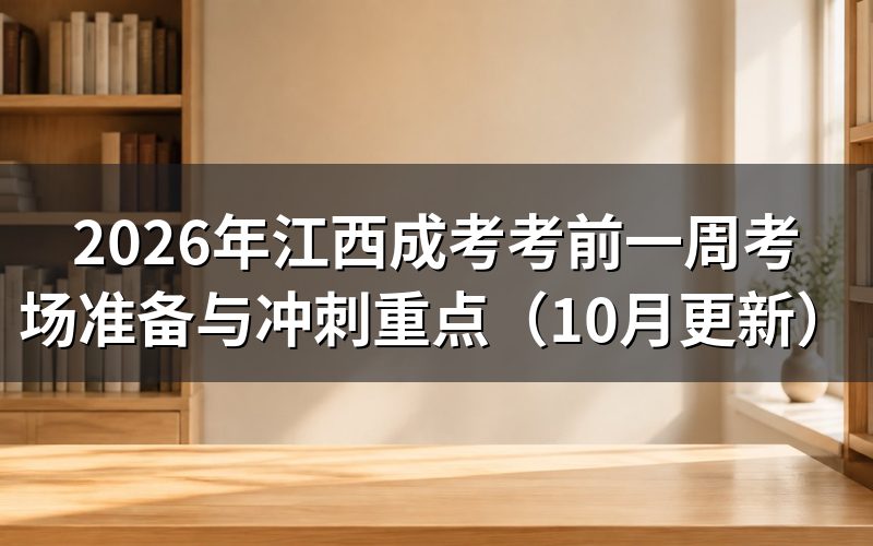 江西成考准考证什么时候打印