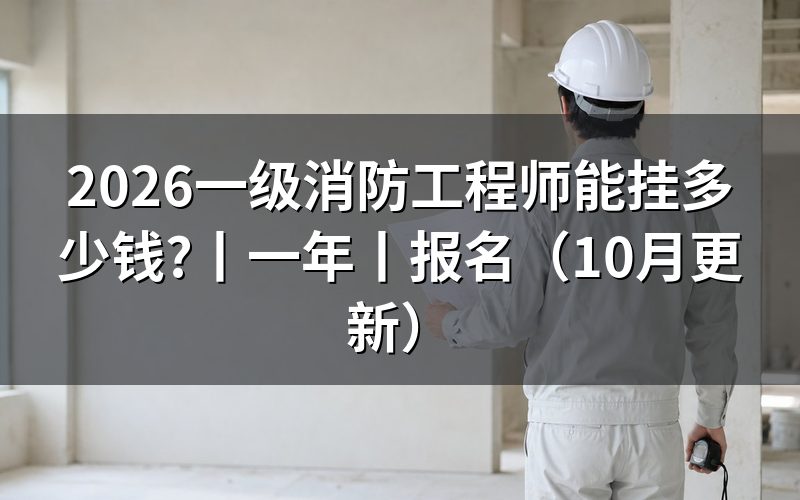 一级消防工程师能挂出去吗，先看用工文件