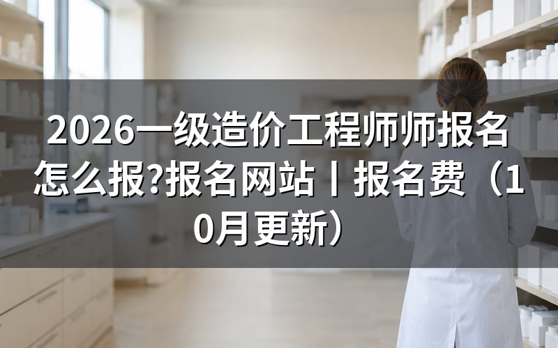 一级造价工程师报名网站，看清报名系统名称