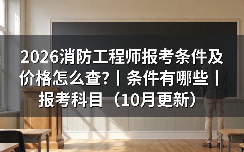 一级消防工程师报考条件有哪些,先核对报名表