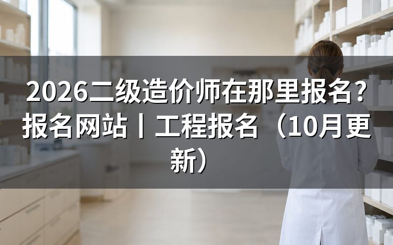 二级造价师在那个网站报名,先核对报名入口名称