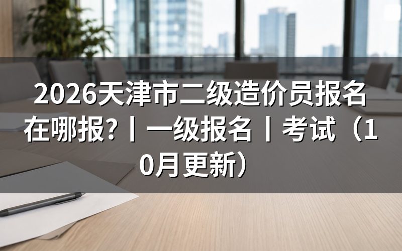 天津市一级造价师报名,先核对报名入口