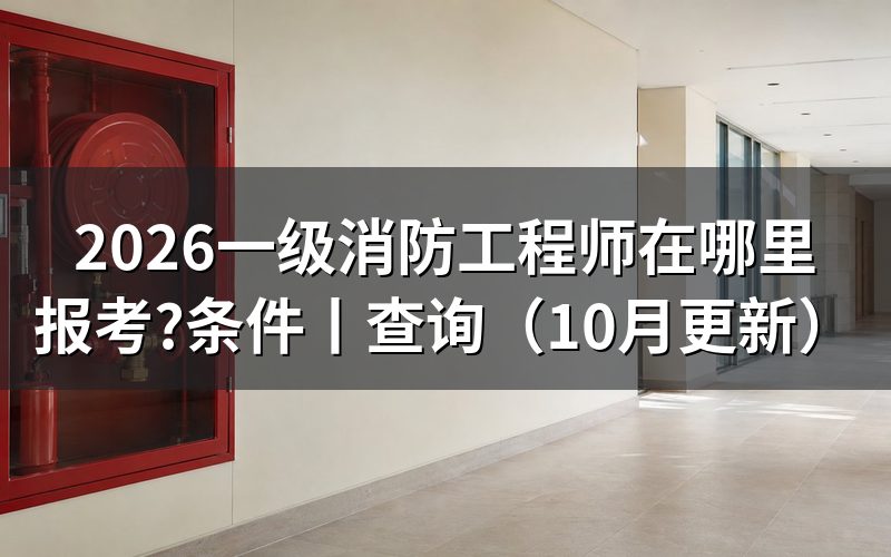 消防工程师在哪里报名,先认准报名服务平台