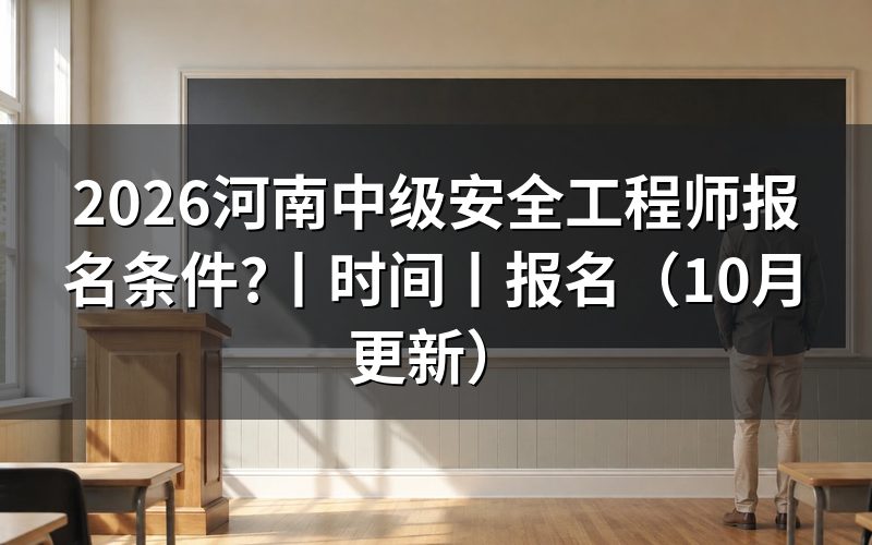 河南中级注册安全工程师报考条件,看报名表学历栏