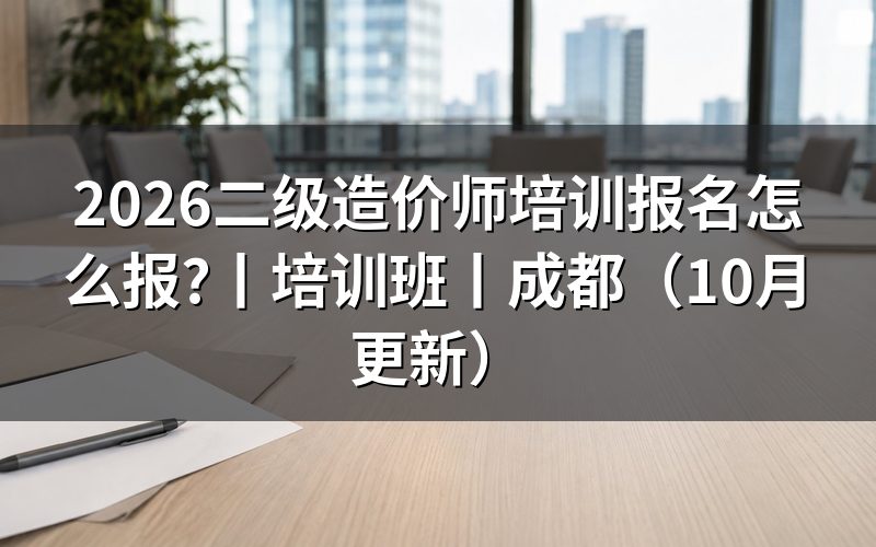 二级造价师 培训,先分清培训登记与考试报名