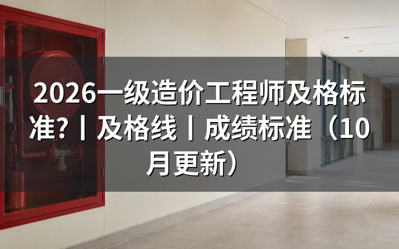 一级造价工程师及格线，看成绩单怎么核对