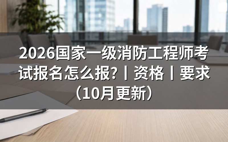 国家一级消防工程师考试,先核对报名表状态