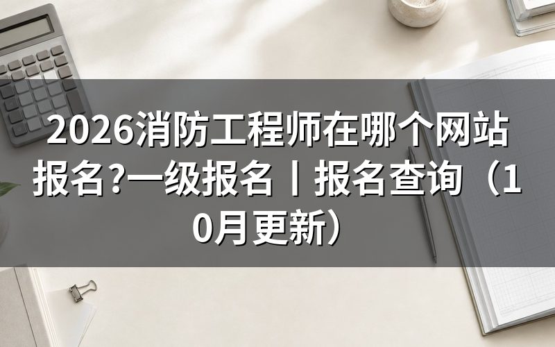 消防工程师在哪报名,认准报名服务平台