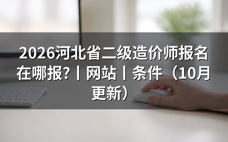 河北二级造价师报名网站,先核对证书名称