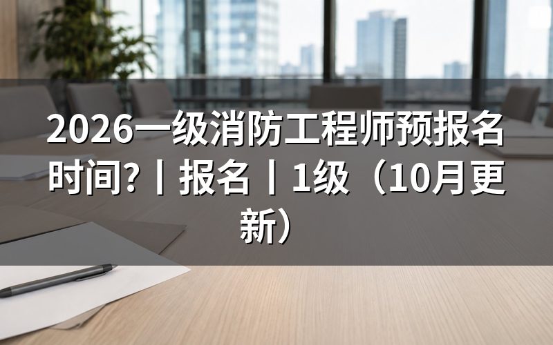 国家一级消防工程师的报名时间,看报名表是否已经提交