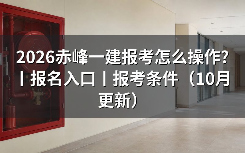 赤峰一建报名入口,先核对报名平台