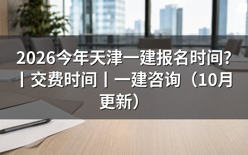 天津一建报名时间,先核对报名入口日期