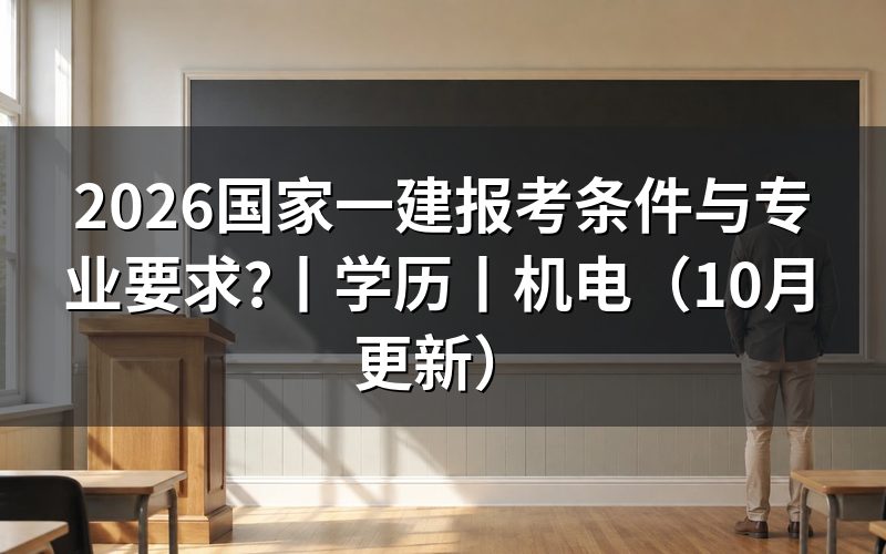 一级建造师报考条件及专业要求，核对学历扫描件