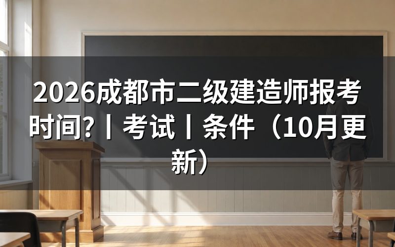 二级建造师报考时间,核对报名表日期