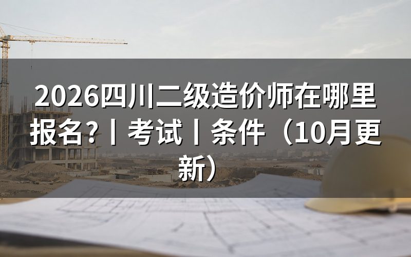 四川省二级造价师报名，先核对报名表