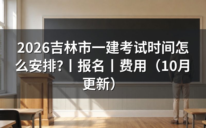 吉林一建报名时间,看报名表是否已提交
