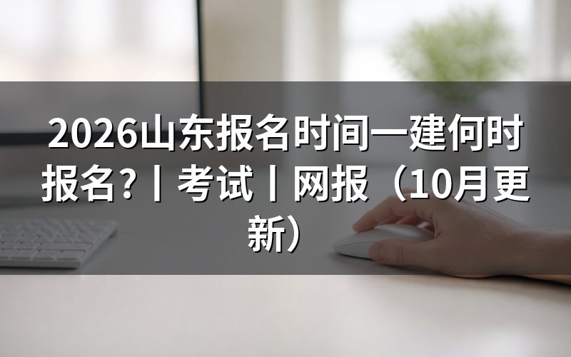 山东地区一建报名时间,看报名记录