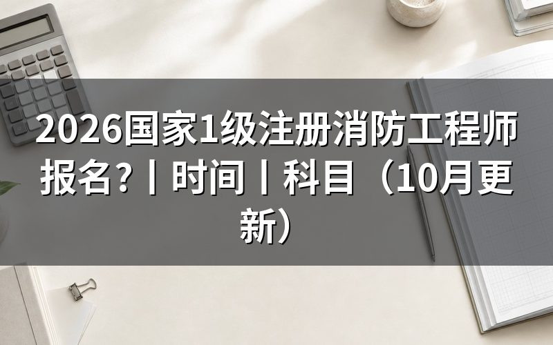 国家1级消防工程师报名时间,看报名信息页