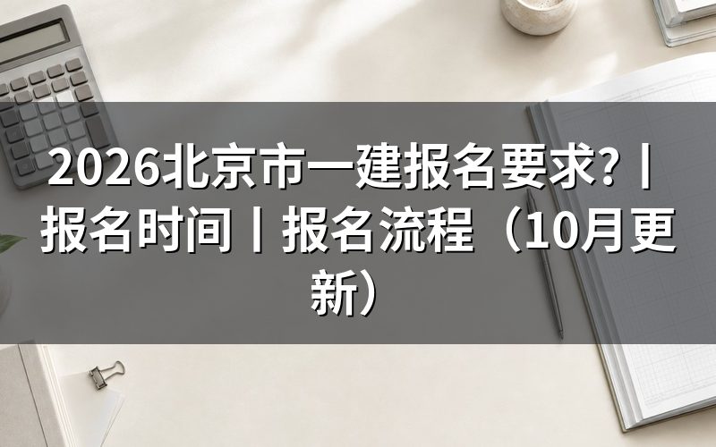 北京市一建报考需要什么条件,先核对报名表