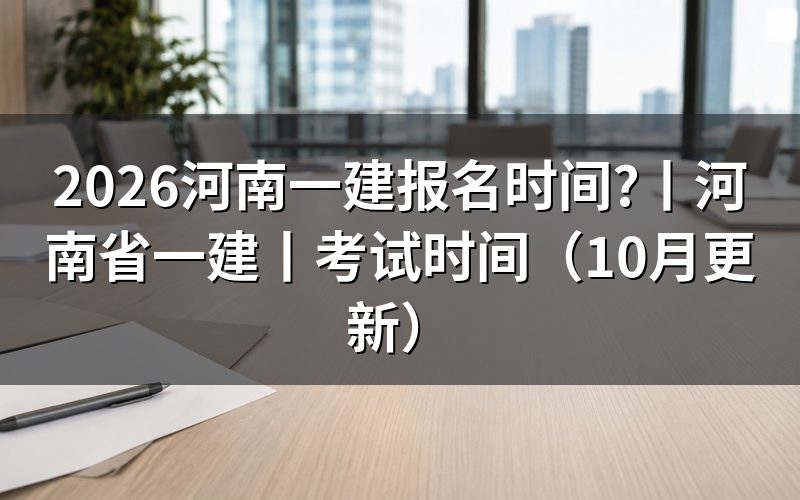 河南一建报名时间,报名表现在是什么状态