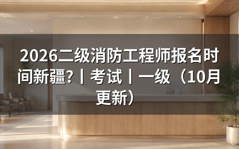 新疆二级消防工程师报名时间,先核对报名表的证书名称