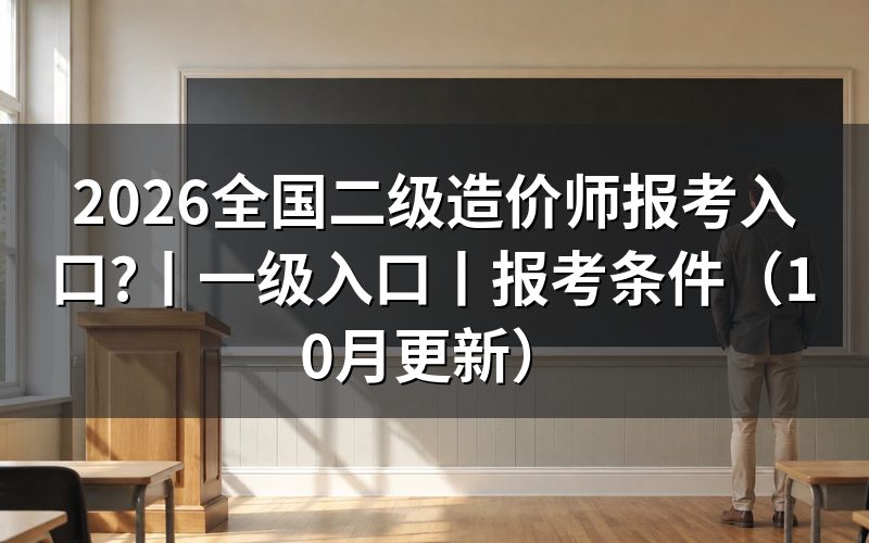 一级造价师报考入口，先核对报名表名称