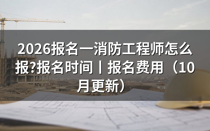报名一级消防工程师,从报名表开始核对