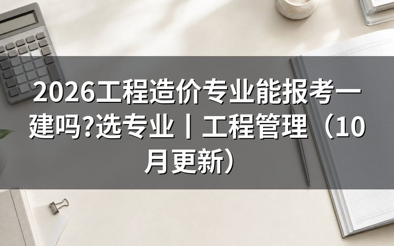 工程造价专业可以报考一级建造师,先核对报名表