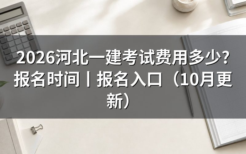 河北省一建考试报名时间,核对缴费状态页