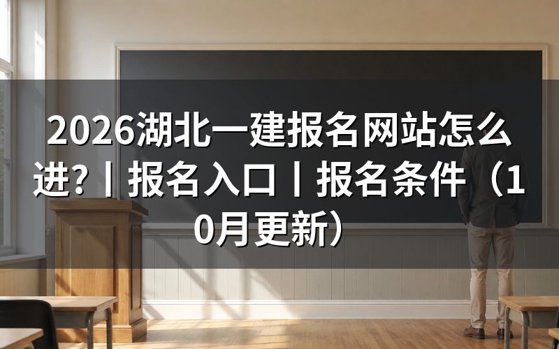 湖北省一建报名网站，核对报名表入口