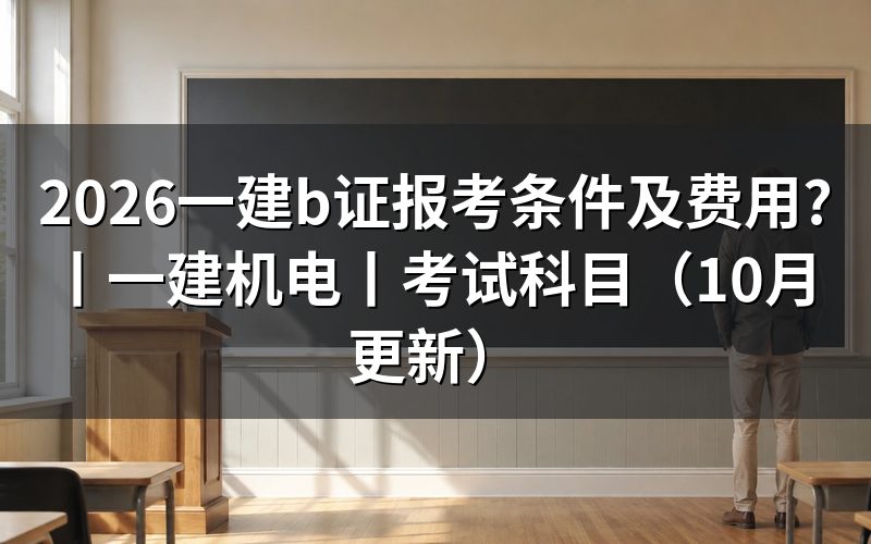 一建报考条件及费用,看报名表和缴费记录