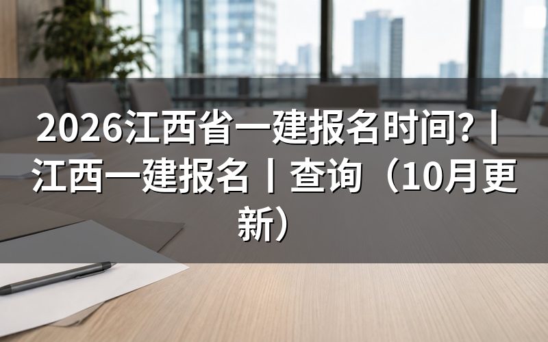 江西省一建报名时间,看报名表所处阶段